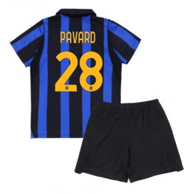 Inter Milan Benjamin Pavard #28 Hjemme skjorte til barn 2026-27 Kortermet (+ korte bukser)